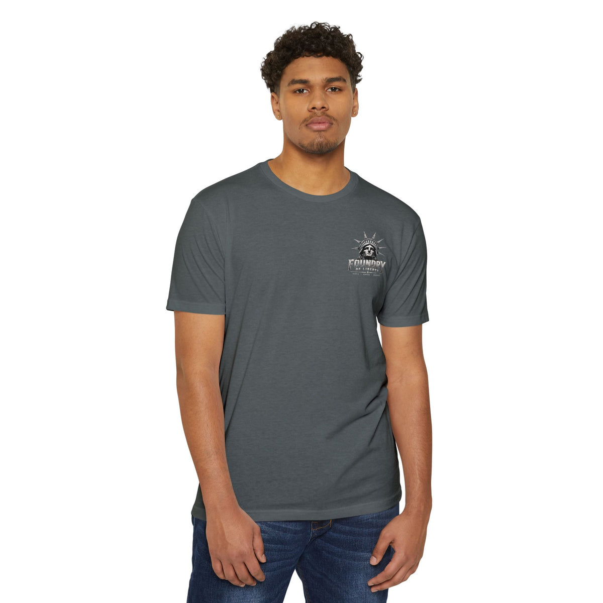 Foundry of Liberty "Collective Success" Bell T-Shirt — "Foundry of Liberty" Patriotic Graphic Tee