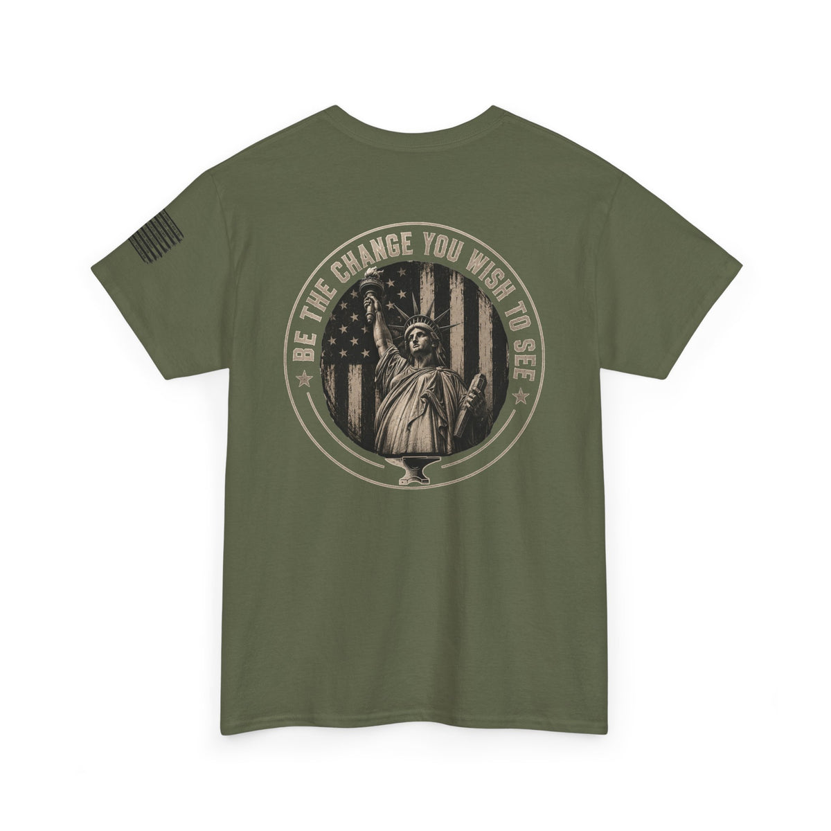 Statue of Liberty 'Be The Change You Wish to See' Graphic Tee