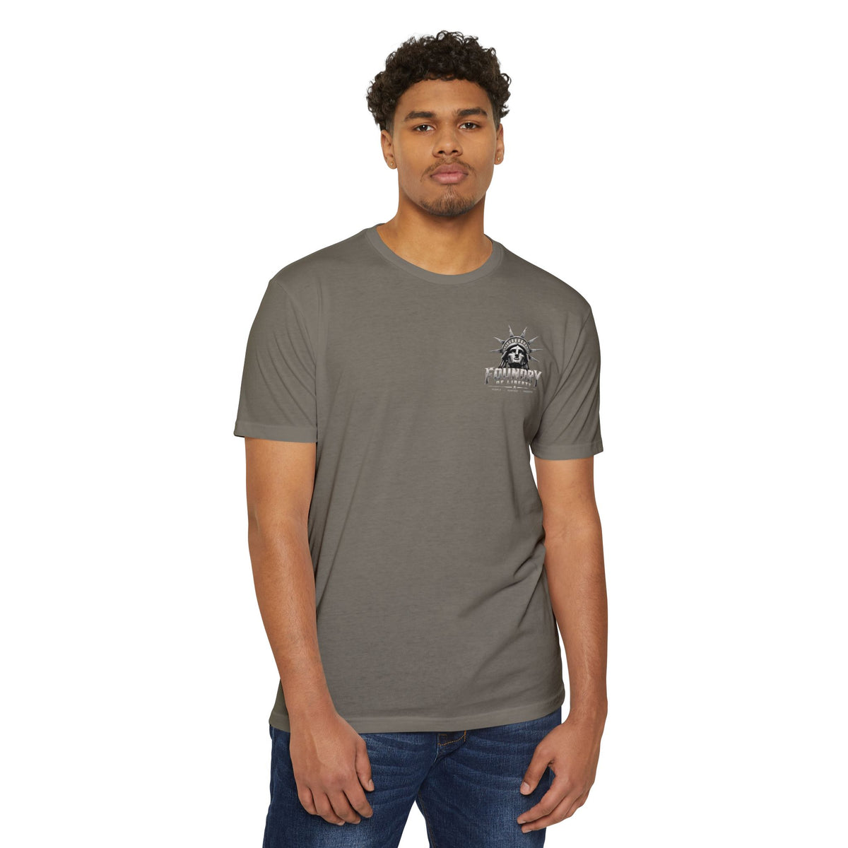 Foundry of Liberty Eagle T-Shirt – "Be The Change" Patriotic Tee