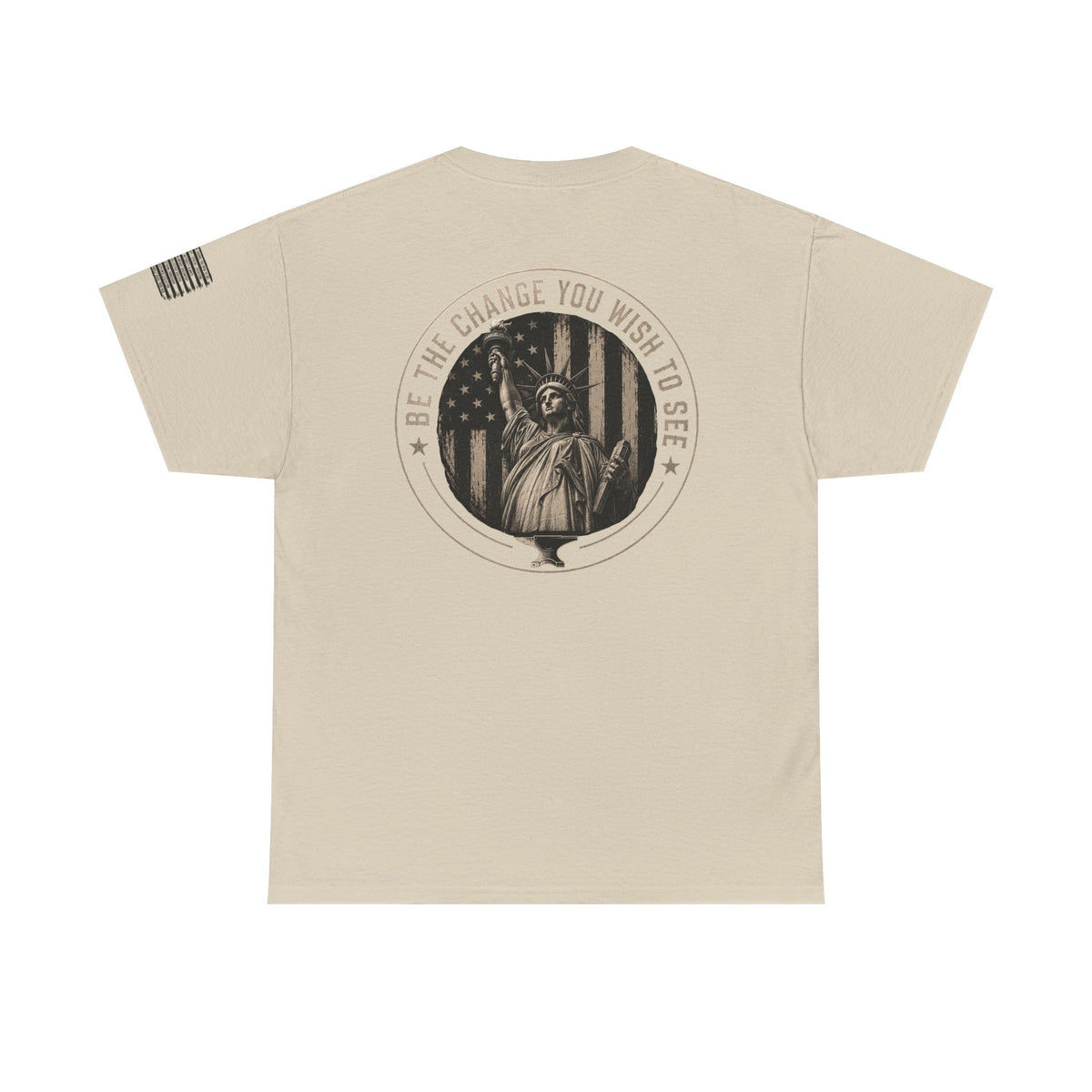 Statue of Liberty 'Be The Change You Wish to See' Graphic Tee