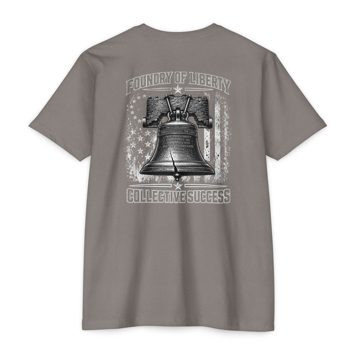 Foundry of Liberty "Collective Success" Bell T-Shirt — "Foundry of Liberty" Patriotic Graphic Tee
