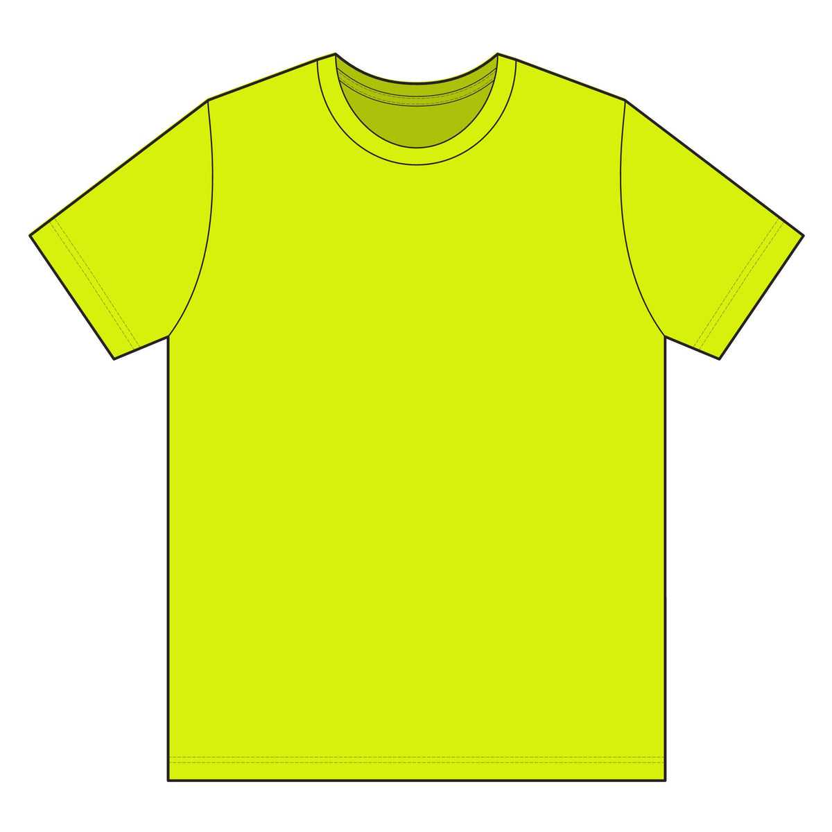 Safety Orange T-Shirt with Legion of the Hook Pocket Logo