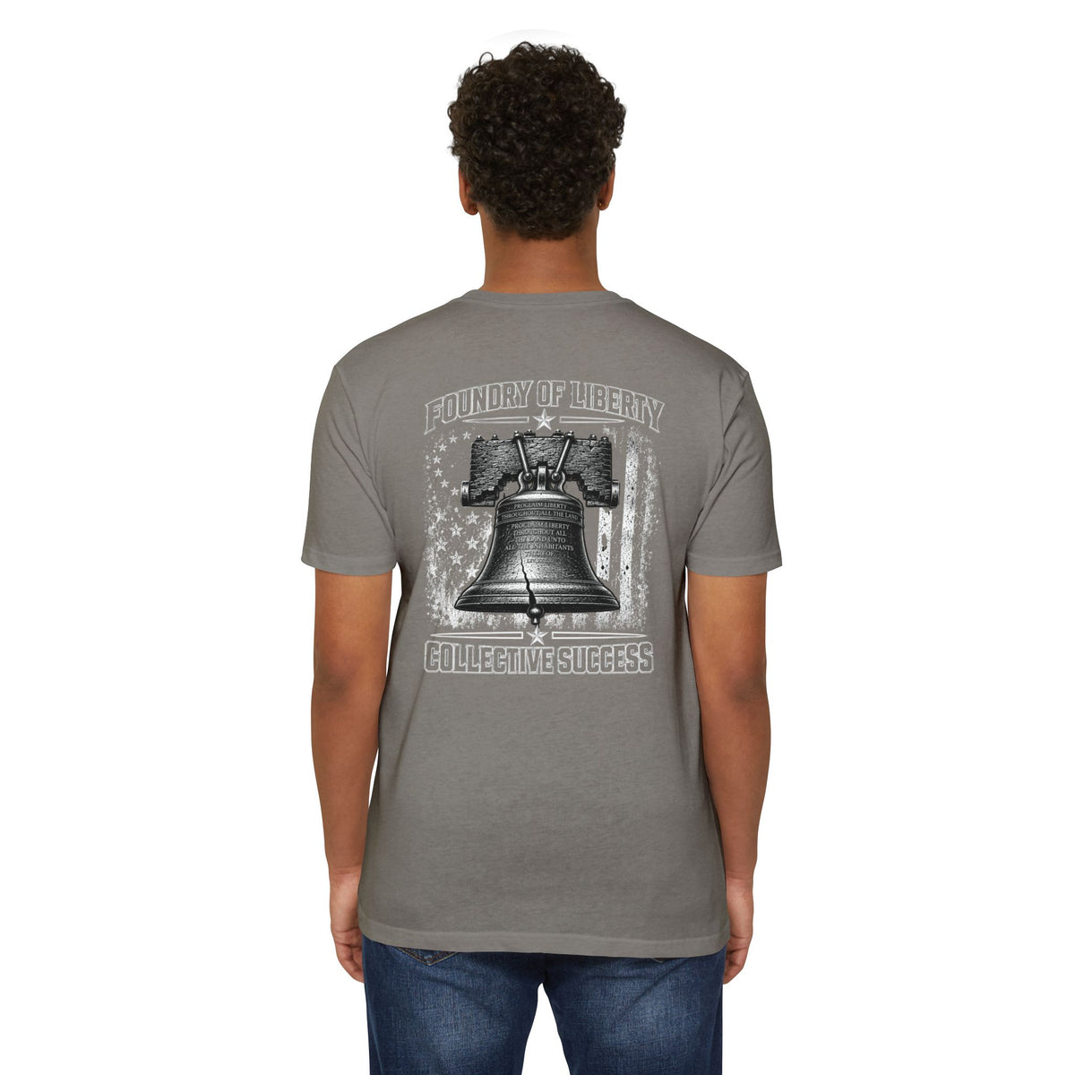 Foundry of Liberty "Collective Success" Bell T-Shirt — "Foundry of Liberty" Patriotic Graphic Tee