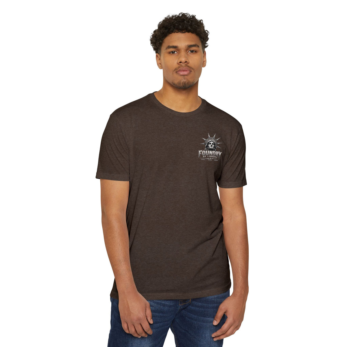 Foundry of Liberty Eagle T-Shirt – "Be The Change" Patriotic Tee