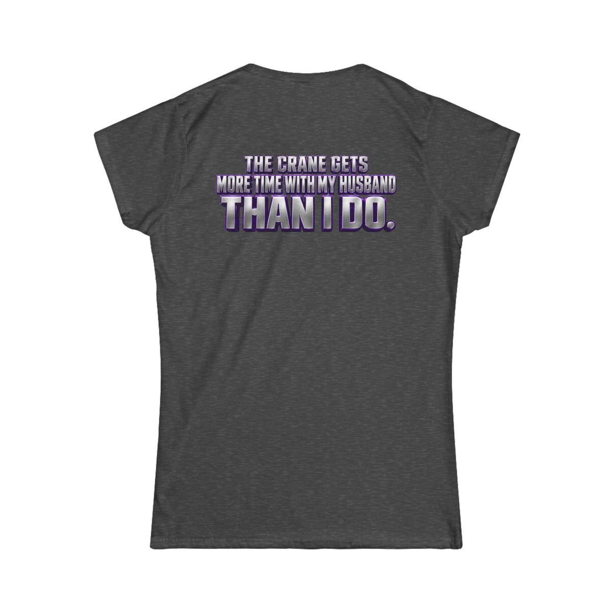 Women's Tee — Classic Black Softstyle Crewneck
