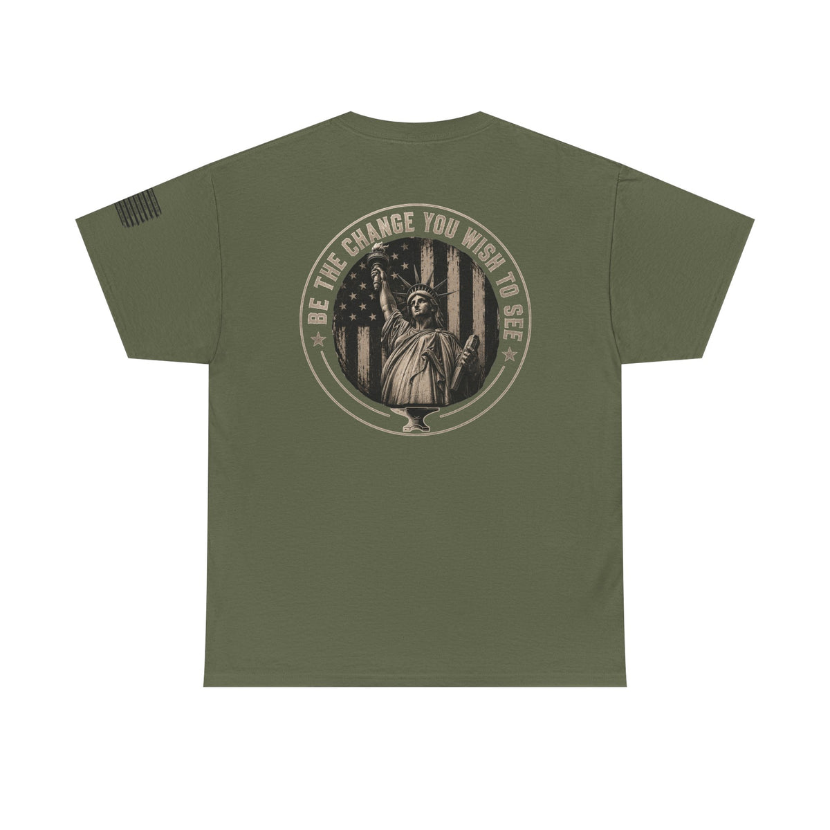 Statue of Liberty 'Be The Change You Wish to See' Graphic Tee