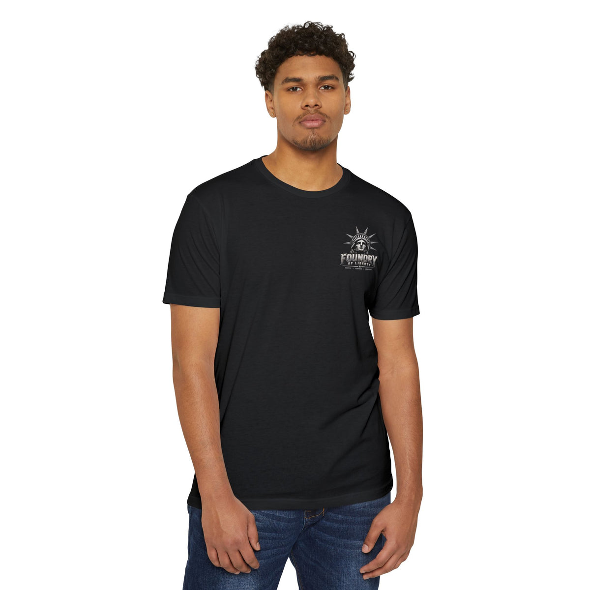 Foundry of Liberty "Collective Success" Bell T-Shirt — "Foundry of Liberty" Patriotic Graphic Tee