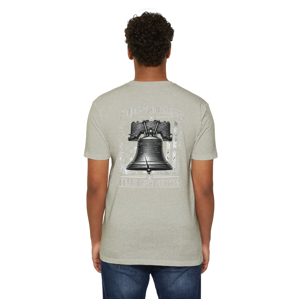 Foundry of Liberty "Collective Success" Bell T-Shirt — "Foundry of Liberty" Patriotic Graphic Tee