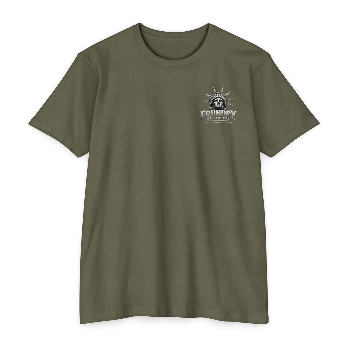 Foundry of Liberty "Collective Success" Bell T-Shirt — "Foundry of Liberty" Patriotic Graphic Tee