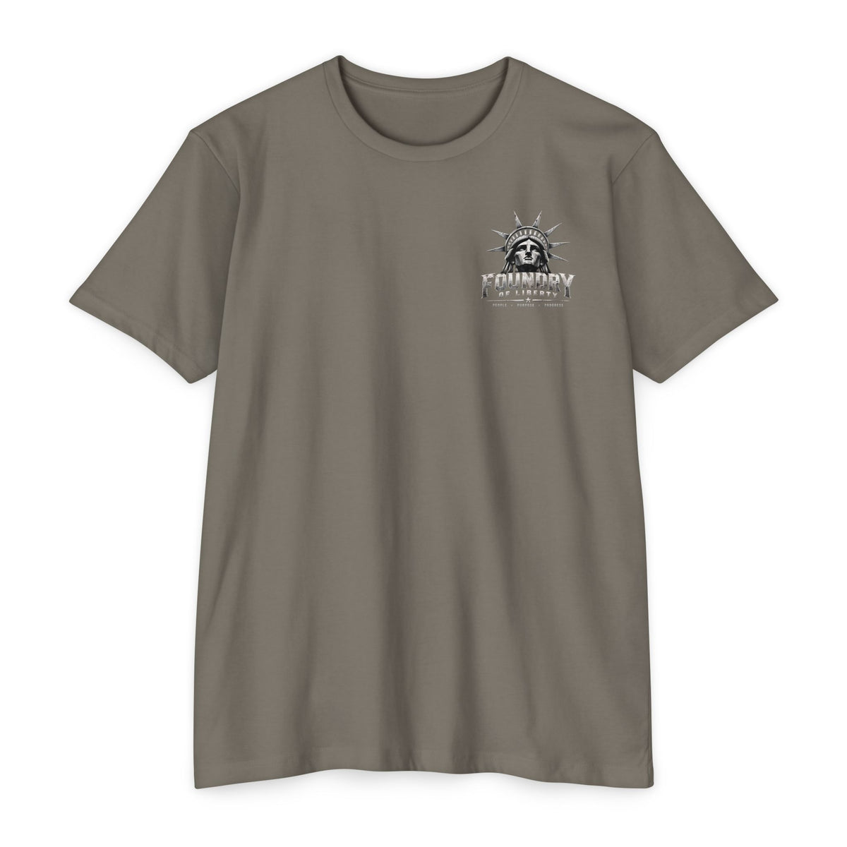 Foundry of Liberty Eagle T-Shirt – "Be The Change" Patriotic Tee