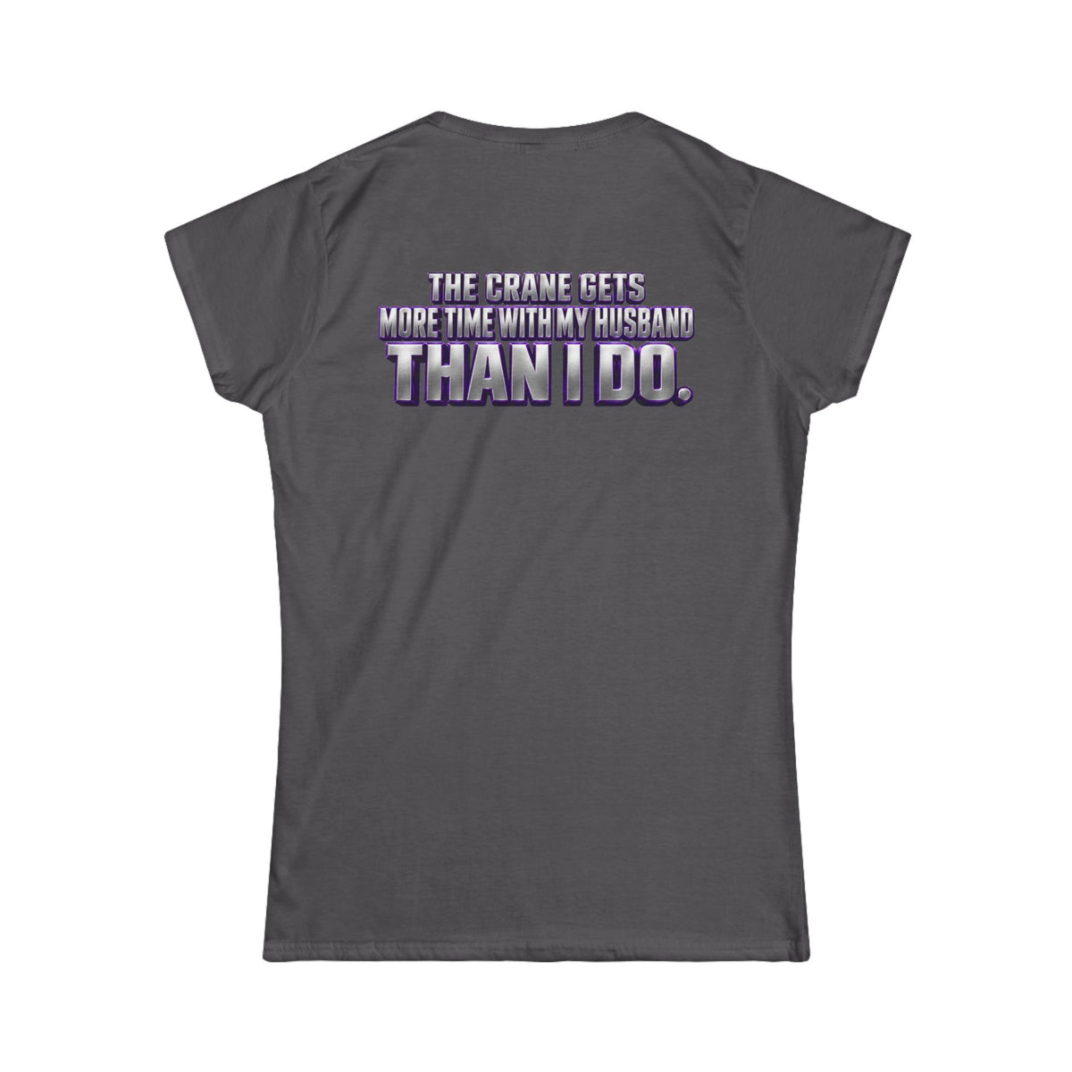 Women's Tee — Classic Black Softstyle Crewneck
