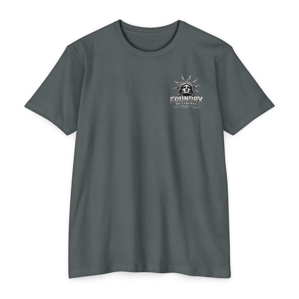 Foundry of Liberty Eagle T-Shirt – "Be The Change" Patriotic Tee