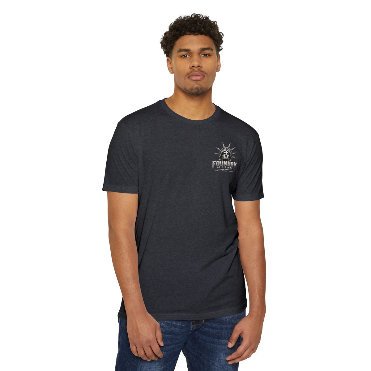 Foundry of Liberty Eagle T-Shirt – "Be The Change" Patriotic Tee