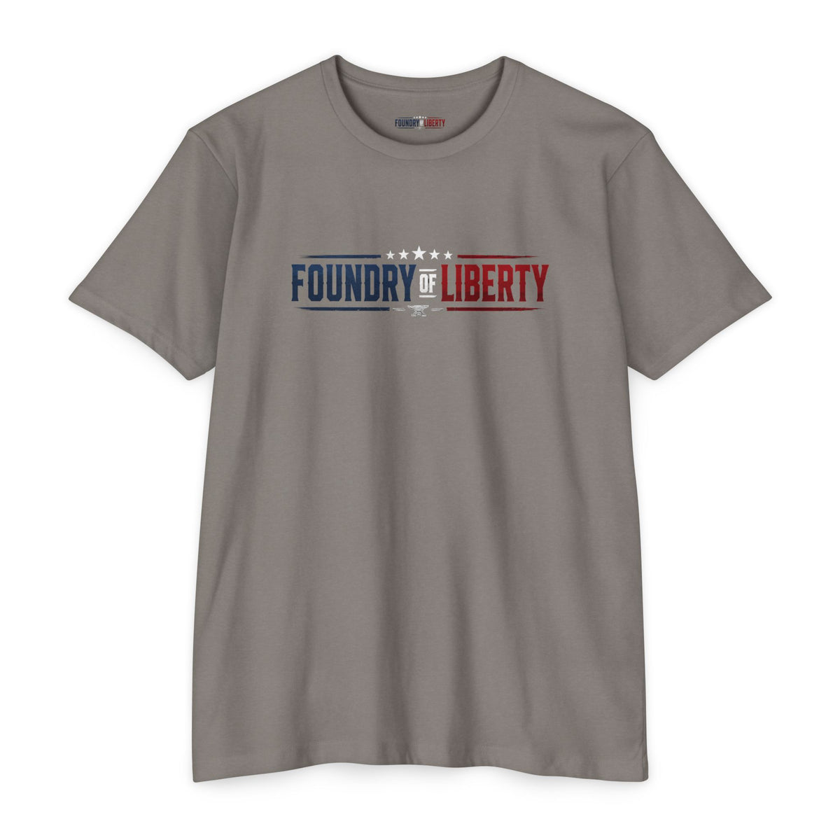 Foundry Liberty T‑Shirt — “Be the Change You Wish to See” Statue of Liberty Graphic