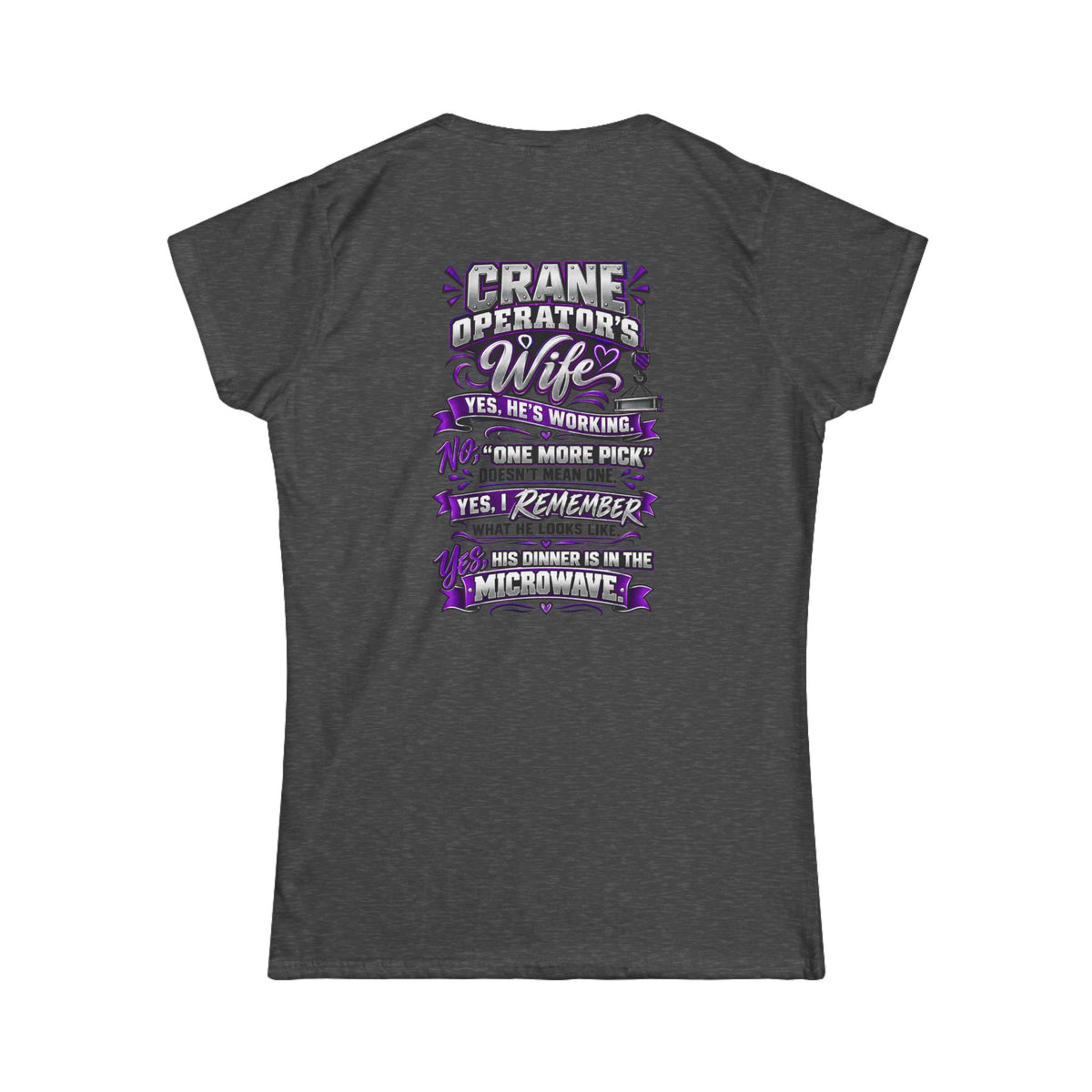 Women's Softstyle Tee - Classic White Crewneck T-Shirt