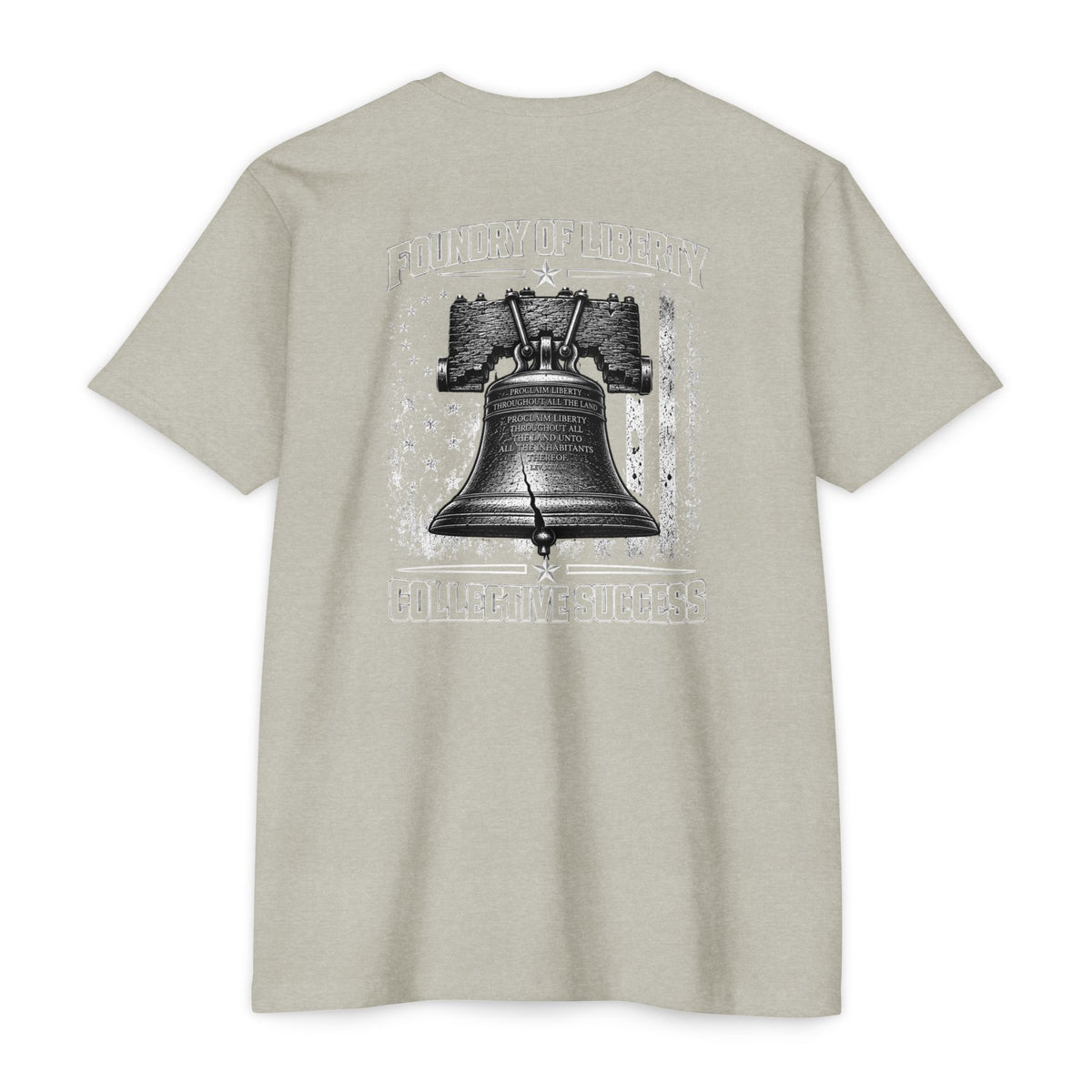 Foundry of Liberty "Collective Success" Bell T-Shirt — "Foundry of Liberty" Patriotic Graphic Tee