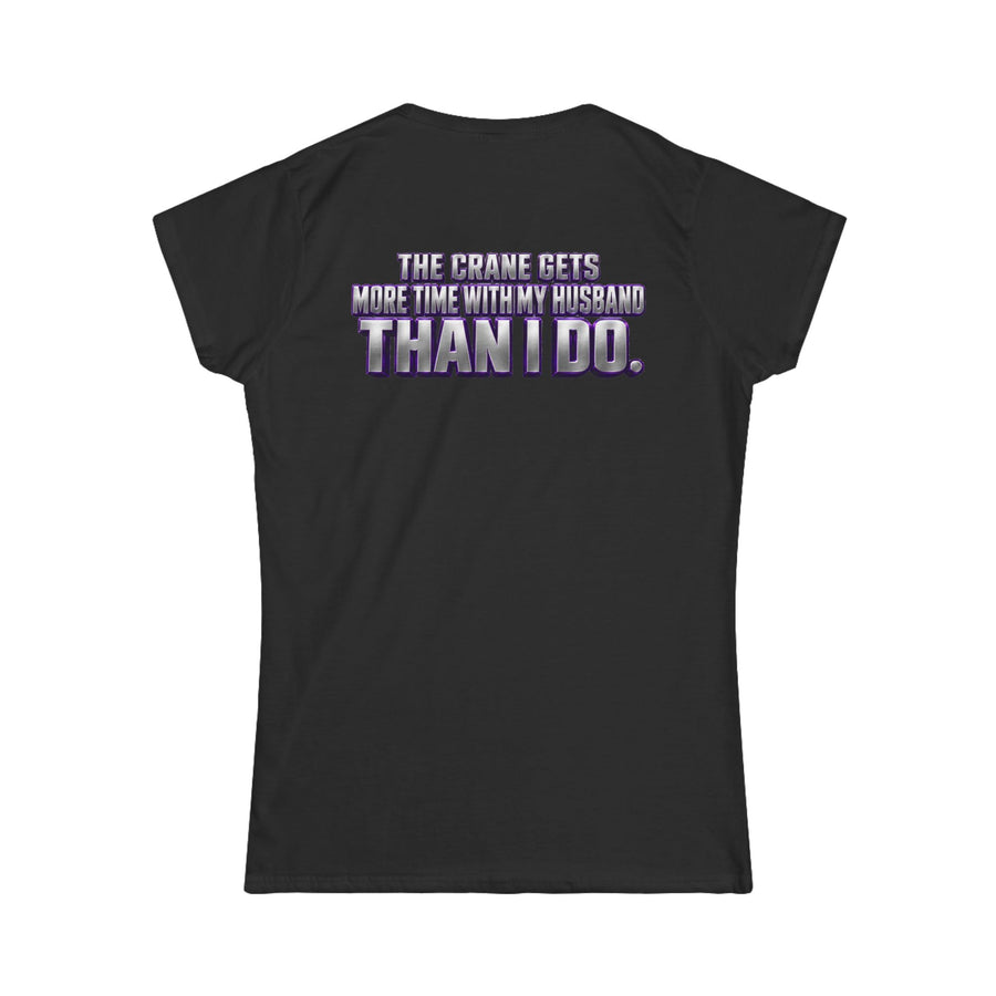 Women's Tee — Classic Black Softstyle Crewneck