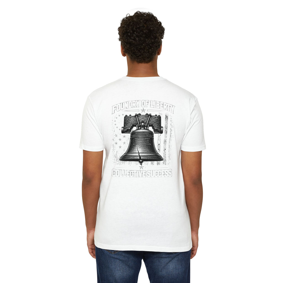 Foundry of Liberty "Collective Success" Bell T-Shirt — "Foundry of Liberty" Patriotic Graphic Tee