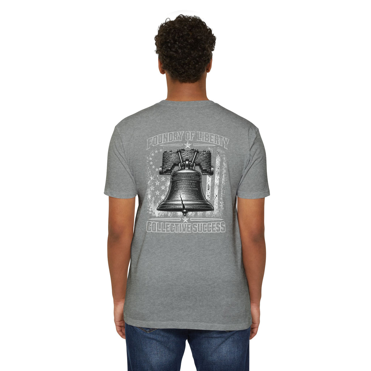 Foundry of Liberty "Collective Success" Bell T-Shirt — "Foundry of Liberty" Patriotic Graphic Tee