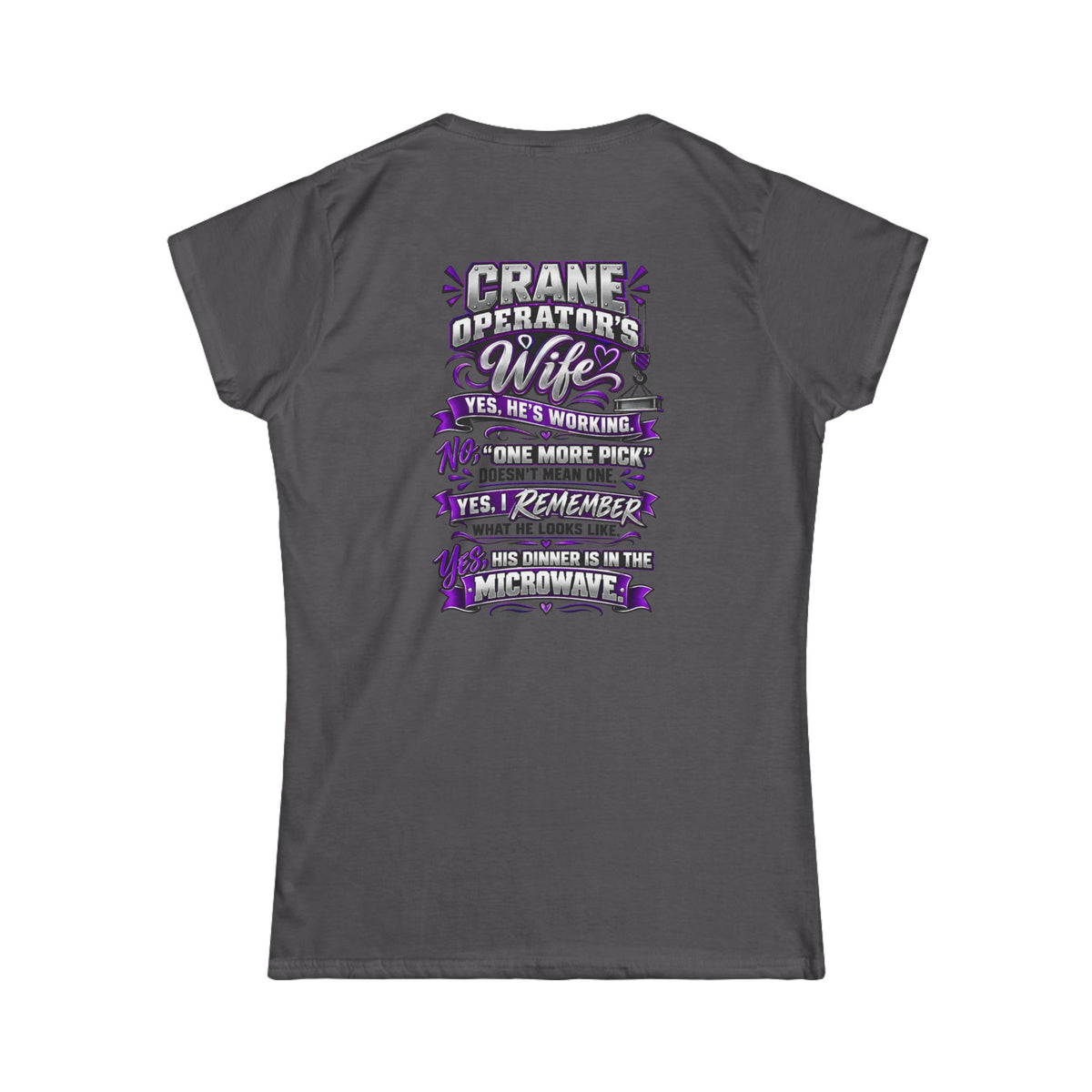 Women's Softstyle Tee - Classic White Crewneck T-Shirt