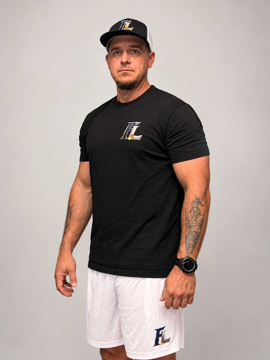 Athletic 7" Pocketed Performance Shorts — Small 'FL' Logo